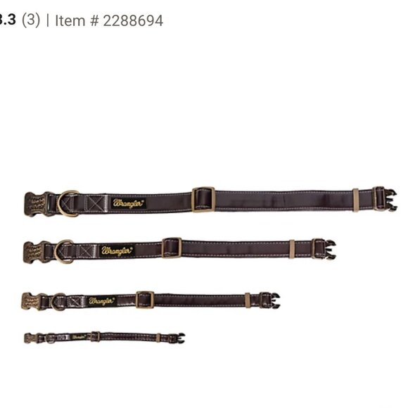 NWOT - Wrangler XS Dog Collar - Picture 6 of 6